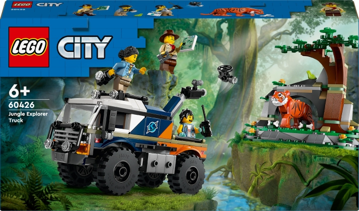 LEGO City Utforskning 60426 - Djungelutforskaren SUV i gruppen LEKSAKER, BARN- & BABYPRODUKTER / Leksaker / Byggleksaker / Lego hos TP E-commerce Nordic AB (C69292)