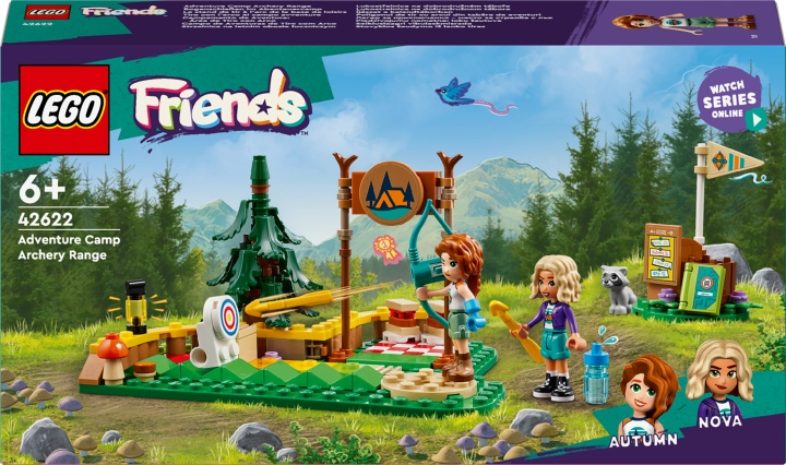 LEGO Friends 42622 - Äventyrsläger med bågskyttebana i gruppen LEKSAKER, BARN- & BABYPRODUKTER / Leksaker / Byggleksaker / Lego hos TP E-commerce Nordic AB (C69297)