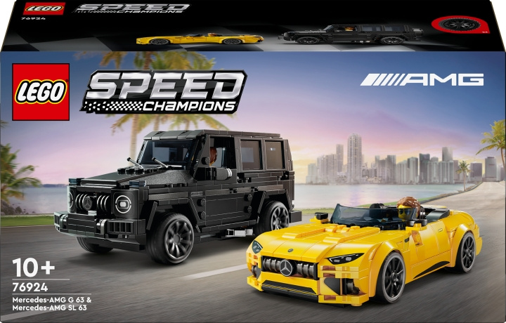 LEGO Speed Champions 76924 - Mercedes-AMG G 63 och Mercedes-AMG SL 63 i gruppen LEKSAKER, BARN- & BABYPRODUKTER / Leksaker / Byggleksaker / Lego hos TP E-commerce Nordic AB (C69298)