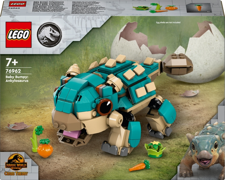 LEGO Jurassic World 76962 - Lilla Bumpy: Ankylosaurus i gruppen LEKSAKER, BARN- & BABYPRODUKTER / Leksaker / Byggleksaker / Lego hos TP E-commerce Nordic AB (C69299)