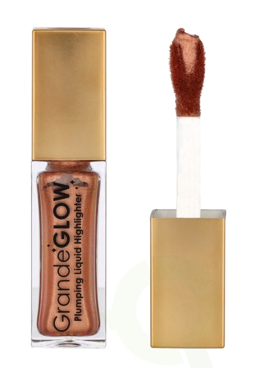 Grande GLOW Plumping Liquid Highlighter 10.3 ml Bronze Beam i gruppen SKÖNHET & HÄLSA / Makeup / Basmakeup / Contour/Highlight hos TP E-commerce Nordic AB (C69598)