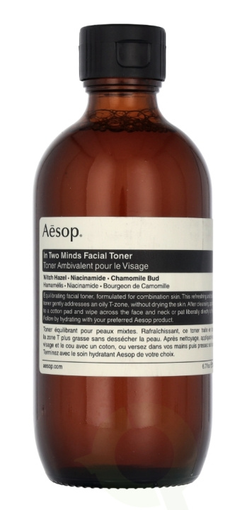 AESOP In Two Minds Facial Toner 200 ml i gruppen SKÖNHET & HÄLSA / Hudvård / Ansiktsvård / Rengöring hos TP E-commerce Nordic AB (C69644)