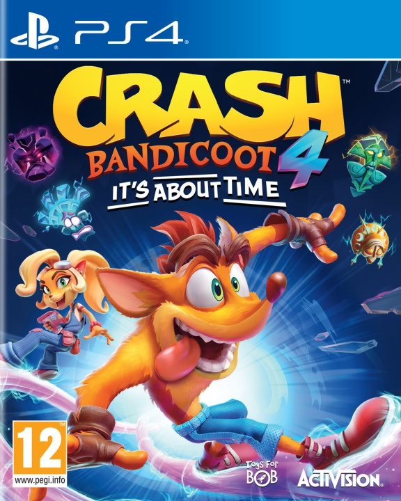 Activision Crash Bandicoot 4: It\'s About Time spel, PS4 i gruppen HEMELEKTRONIK / Spelkonsoler & Tillbehör / Sony PlayStation 4 / Spel hos TP E-commerce Nordic AB (C69735)