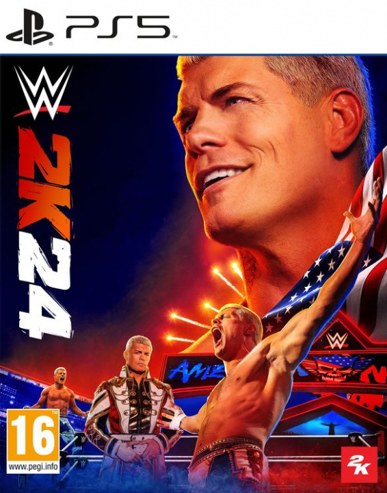 2K Games WWE 2K24 (PS5) i gruppen HEMELEKTRONIK / Spelkonsoler & Tillbehör / Sony PlayStation 5 hos TP E-commerce Nordic AB (C69829)