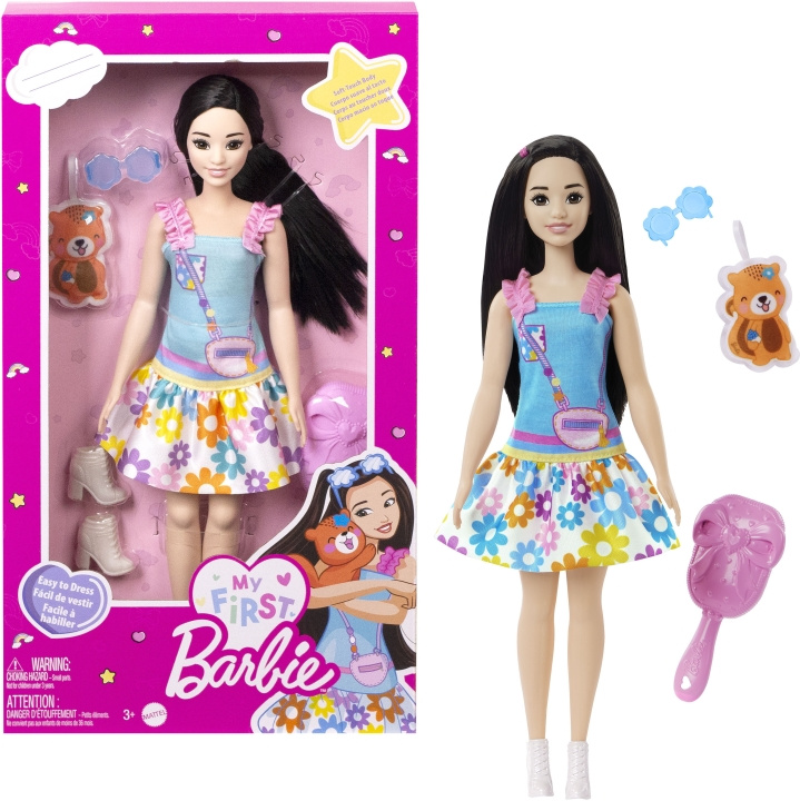 Barbie My First Barbie Doll W. Fox modedocka i gruppen LEKSAKER, BARN- & BABYPRODUKTER / Leksaker / Dockor & Tillbehör hos TP E-commerce Nordic AB (C69854)