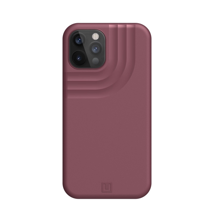 U by UAG iPhone 12/12 Pro U Anchor Cover Aubergine i gruppen SMARTPHONE & SURFPLATTOR / Mobilskydd / Apple / iPhone 12/12 Pro / Skal hos TP E-commerce Nordic AB (C69865)