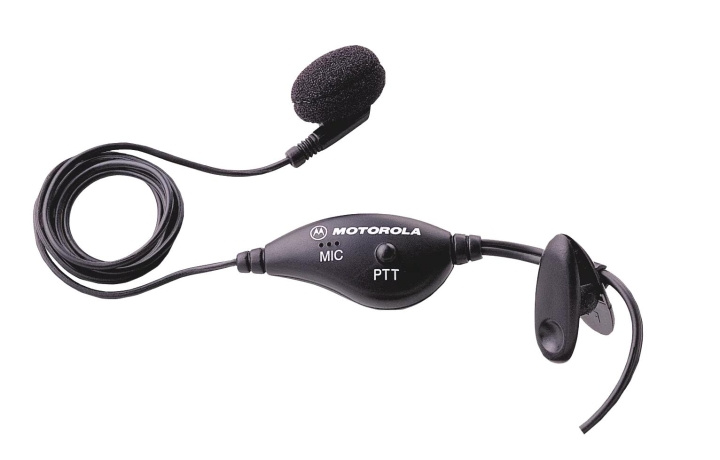 Motorola Headset without bracket, fastening clip, push-to-talk, black i gruppen SPORT, FRITID & HOBBY / Friluftsliv / Walkie talkie hos TP E-commerce Nordic AB (C69903)
