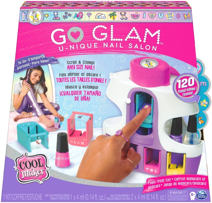 Cool Maker Go Glam U-Nique nagelsalong i gruppen LEKSAKER, BARN- & BABYPRODUKTER / Leksaker / Experiment & DIY hos TP E-commerce Nordic AB (C69935)