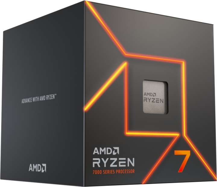 AMD Ryzen 7 7700-processor för AM5 i gruppen DATORER & KRINGUTRUSTNING / Datorkomponenter / Processorer hos TP E-commerce Nordic AB (C69969)