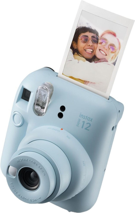 Fujifilm INSTAX Mini 12 snabbkamera, blå i gruppen HEMELEKTRONIK / Foto & Video / Kameror hos TP E-commerce Nordic AB (C69977)