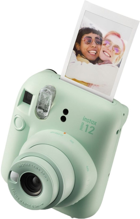 Fujifilm INSTAX Mini 12 blixtkamera, mintgrön i gruppen HEMELEKTRONIK / Foto & Video / Kameror hos TP E-commerce Nordic AB (C69978)