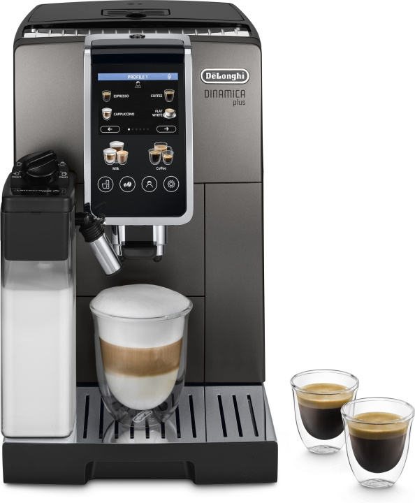 DeLonghi ECAM380.95.TB Dinamica Plus automatisk kaffebryggare i gruppen HEM, HUSHÅLL & TRÄDGÅRD / Hushållsmaskiner / Kaffemaskiner & Tillbehör / Kaffebryggare hos TP E-commerce Nordic AB (C70074)