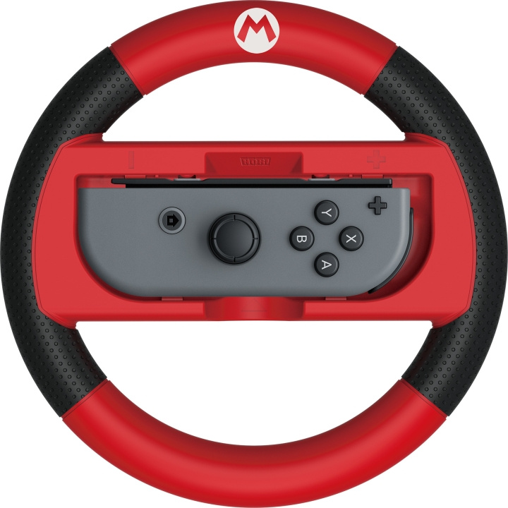 Hori Mario Kart 8 Deluxe Racing Wheel - Mario Edition (Switch) i gruppen HEMELEKTRONIK / Spelkonsoler & Tillbehör / Nintendo Switch / Tillbehör hos TP E-commerce Nordic AB (C70148)