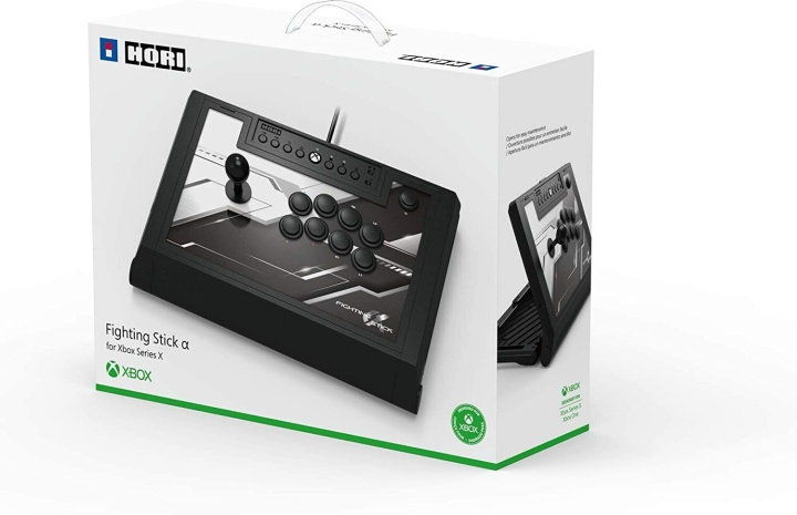 HORI Fighting Stick α spelkontroll, Xbox / PC i gruppen HEMELEKTRONIK / Spelkonsoler & Tillbehör / Xbox Series X/S hos TP E-commerce Nordic AB (C70153)