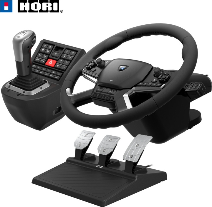 HORI Force Feedback Truck Control System, PC i gruppen HEMELEKTRONIK / Spelkonsoler & Tillbehör / Övriga spel & tillbehör hos TP E-commerce Nordic AB (C70158)