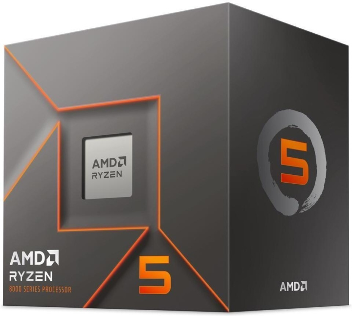 AMD Ryzen 5 8400F-processor för AM5-plattform i gruppen DATORER & KRINGUTRUSTNING / Datorkomponenter / Processorer hos TP E-commerce Nordic AB (C70160)