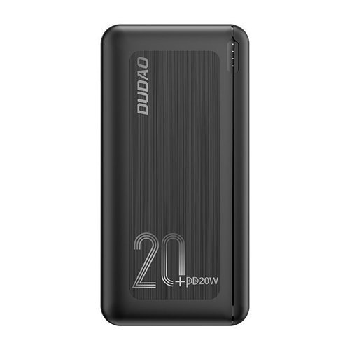 Dudao K12PQ+ powerbank 20000mAh 20Watt black i gruppen SMARTPHONE & SURFPLATTOR / Laddare & Kablar / Powerbanks hos TP E-commerce Nordic AB (C70284)