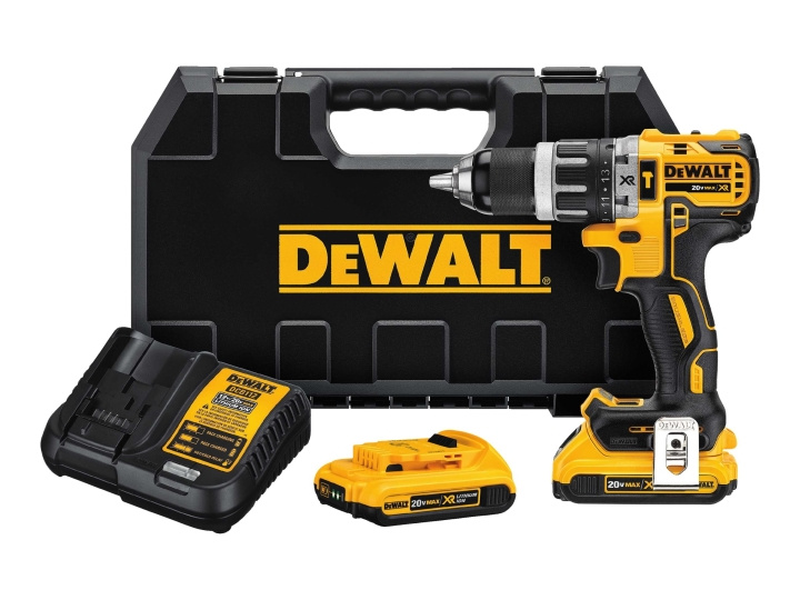 DeWALT DCD796D2-QW Borrhammare/skruvdragare 2 batterier ingår 18V i gruppen HEM, HUSHÅLL & TRÄDGÅRD / Verktyg / Borrmaskiner hos TP E-commerce Nordic AB (C70324)