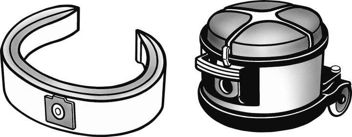 Nordic Quality EL 2044 Dammsugarpåsar, 5 st i gruppen HEM, HUSHÅLL & TRÄDGÅRD / Städprodukter / Dammsugare & Tillbehör / Tillbehör / Dammsugarpåsar hos TP E-commerce Nordic AB (C70344)