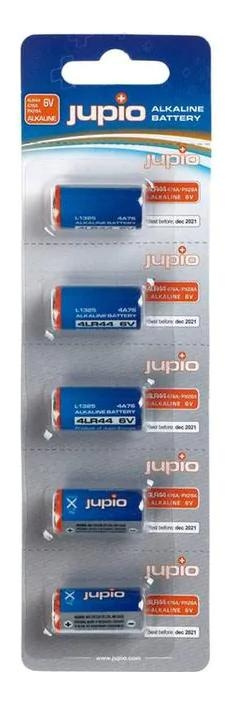 Jupio Battery, 5 x 4LR44, Alkaline i gruppen HEMELEKTRONIK / Batterier & Laddare / Batterier / Övriga hos TP E-commerce Nordic AB (C70445)