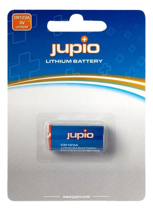 Jupio Battery x CR123A, Li i gruppen HEMELEKTRONIK / Batterier & Laddare / Batterier / Övriga hos TP E-commerce Nordic AB (C70446)
