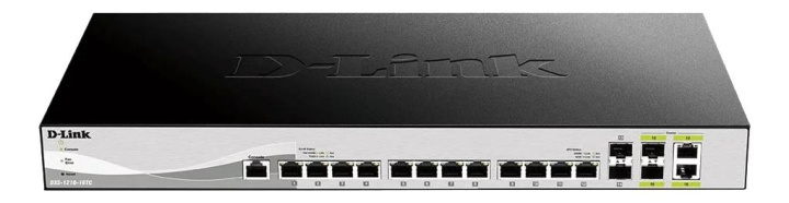 D-Link 16 Port Switch 12x10G 2xSFP+ 2xCombo 10GBase-T/SFP+ ports i gruppen DATORER & KRINGUTRUSTNING / Nätverk / Switchar / 10/100/1000Mbps hos TP E-commerce Nordic AB (C70464)