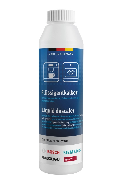 Bosch Liquid Descaler, 250 ml i gruppen HEM, HUSHÅLL & TRÄDGÅRD / Hushållsmaskiner / Kaffemaskiner & Tillbehör / Filter & Tillbehör hos TP E-commerce Nordic AB (C70568)
