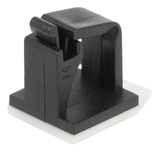 DeLOCK Cable holder with locking clip self-adhesive black 10 pieces i gruppen HEMELEKTRONIK / Kablar & Adaptrar / Kabelhantering hos TP E-commerce Nordic AB (C70590)