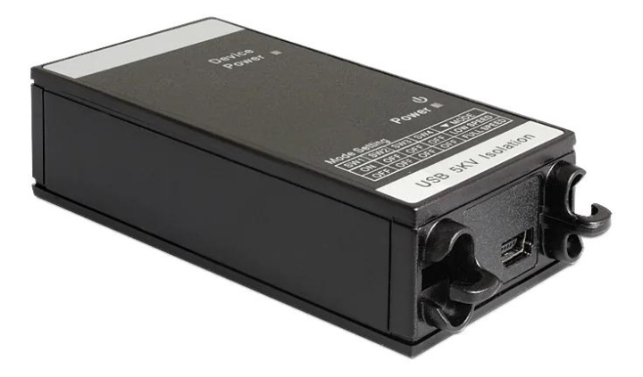 DeLOCK Converter USB > USB with 5 kV Isolation for DIN rail i gruppen DATORER & KRINGUTRUSTNING / Datorkablar / USB-kablar / USB-A / Adaptrar hos TP E-commerce Nordic AB (C70596)