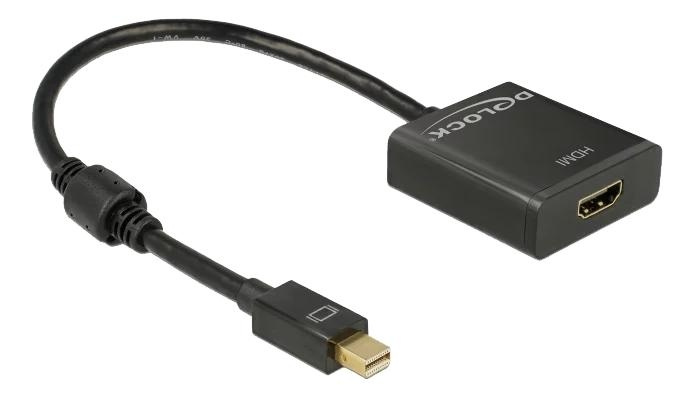 DeLOCK Adapter mini DisplayPort 1.2 male > HDMI female 4K Active i gruppen DATORER & KRINGUTRUSTNING / Datorkablar / DisplayPort / Adaptrar hos TP E-commerce Nordic AB (C70601)