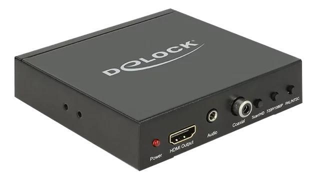 DeLOCK Converter SCART / HDMI to HDMI with Scaler i gruppen HEMELEKTRONIK / Ljud & Bild / TV & Tillbehör / Tillbehör hos TP E-commerce Nordic AB (C70603)