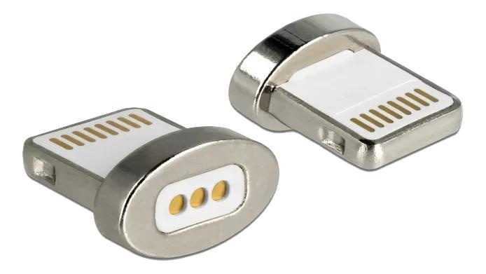 DeLOCK Magnetic Adapter 8 pin Lightning™ male i gruppen SMARTPHONE & SURFPLATTOR / Laddare & Kablar / Adaptrar hos TP E-commerce Nordic AB (C70640)