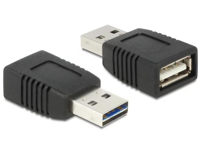 DeLOCK Adapter EASY-USB 2.0-A female charging only i gruppen DATORER & KRINGUTRUSTNING / Datorkablar / USB-kablar / USB-A / Adaptrar hos TP E-commerce Nordic AB (C70641)