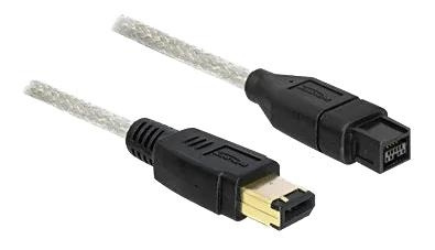 DeLOCK Cable FireWire 9 pin male > 6 pin male 1 m i gruppen DATORER & KRINGUTRUSTNING / Datorkablar / Firewire hos TP E-commerce Nordic AB (C70669)