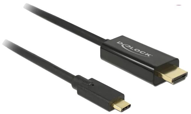 DeLOCK Cable USB Type-C male to HDMI male (DP Alt Mode) 4K 30 Hz 2m i gruppen HEMELEKTRONIK / Kablar & Adaptrar / HDMI / Kablar hos TP E-commerce Nordic AB (C70702)