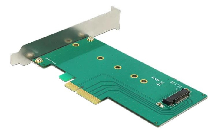 DeLOCK PCI Express x4 Card > 1 x internal NVMe M.2 Key M 110 mm i gruppen DATORER & KRINGUTRUSTNING / Nätverk / Nätverkskort / PCI Express hos TP E-commerce Nordic AB (C70790)