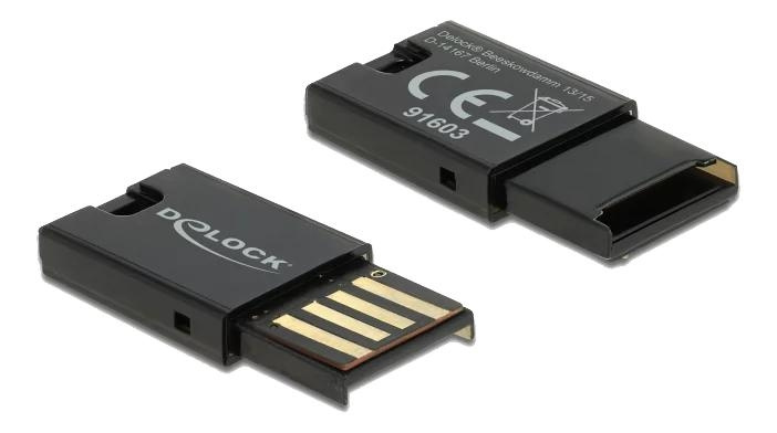 DeLOCK USB 2.0 Card Reader for Micro SD memory cards i gruppen HEMELEKTRONIK / Lagringsmedia / Minneskortläsare hos TP E-commerce Nordic AB (C70791)