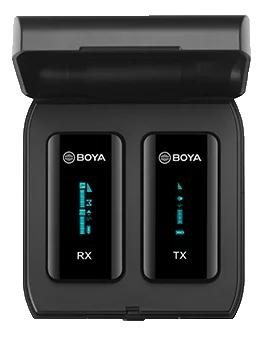 BOYA 2.4G Mini Wireless Microphone for Android/Type-C 1+2 i gruppen DATORER & KRINGUTRUSTNING / Datortillbehör / Mikrofoner hos TP E-commerce Nordic AB (C70802)