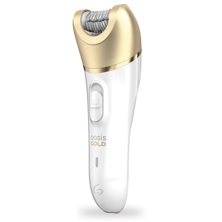 GA.MA Epilator Oasis Gold GE1550 i gruppen SKÖNHET & HÄLSA / Hår & Styling / Hårborttagning / Epilatorer hos TP E-commerce Nordic AB (C70873)