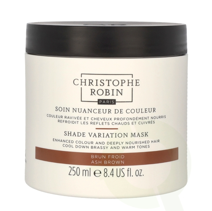 Christophe Robin Shade Variation Mask 250 ml Ash Brown i gruppen SKÖNHET & HÄLSA / Hår & Styling / Hårvårdsprodukter / Hårinpackning hos TP E-commerce Nordic AB (C70879)