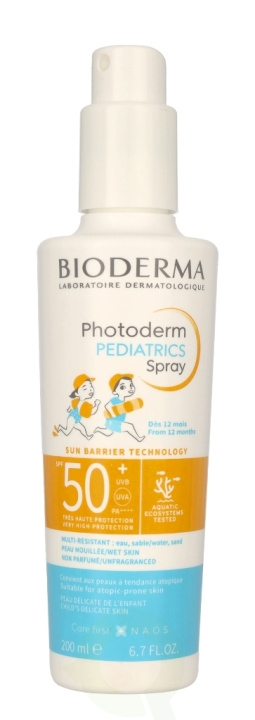 Bioderma Photoderm Pediatrics Spray SPF50+ 200 ml i gruppen SKÖNHET & HÄLSA / Hudvård / Solskydd & Tanning / Solskydd hos TP E-commerce Nordic AB (C70883)