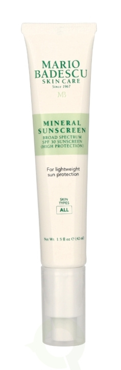 Mario Badescu Mineral Sunscreen SPF30 42 ml i gruppen SKÖNHET & HÄLSA / Hudvård / Solskydd & Tanning / Solskydd hos TP E-commerce Nordic AB (C70910)