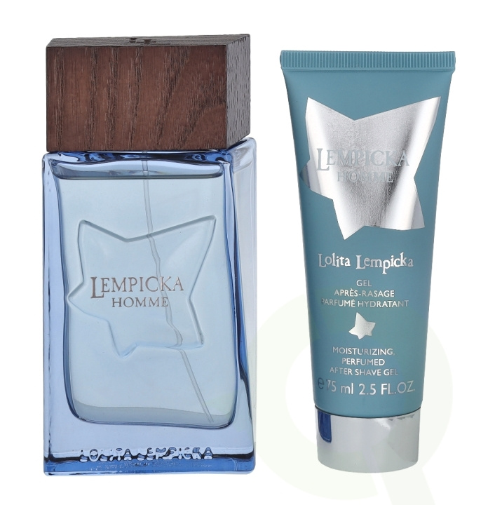 Lolita Lempicka Homme Giftset 175 ml Edt Spray 100ml/After Shave Gel 75ml i gruppen SKÖNHET & HÄLSA / Presentkit / Presentkit För Honom hos TP E-commerce Nordic AB (C70975)