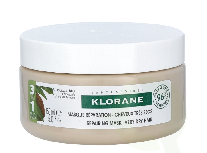 Klorane Dry Hair Mask With Organic Cupuacu Butter 150 ml i gruppen SKÖNHET & HÄLSA / Hår & Styling / Hårvårdsprodukter / Hårinpackning hos TP E-commerce Nordic AB (C70997)