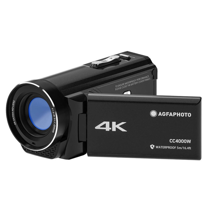 Agfa Videokamera Realimove CC4000W Svart i gruppen HEMELEKTRONIK / Foto & Video / Kameror hos TP E-commerce Nordic AB (C71206)