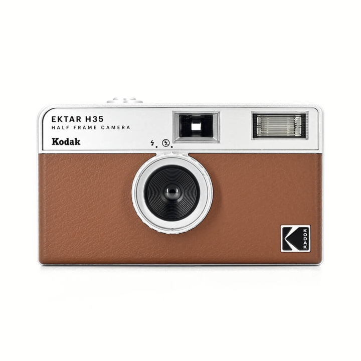 Kodak Analog Kamera Ektar H35 Brun i gruppen HEMELEKTRONIK / Foto & Video / Kameror hos TP E-commerce Nordic AB (C71214)