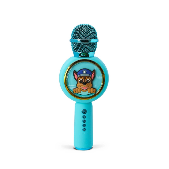 Paw Patrol Karaoke Mikrofon PopSing med LED i gruppen HEMELEKTRONIK / Ljud & Bild / Handhållna mikrofoner hos TP E-commerce Nordic AB (C71385)