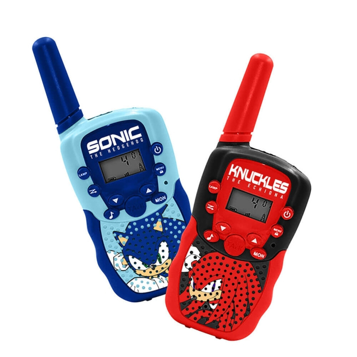 Sonic Walkie Talkie Upp till 300m Räckvidd i gruppen LEKSAKER, BARN- & BABYPRODUKTER / Leksaker / Elektronik & Media / Övrig Elektronik & Media hos TP E-commerce Nordic AB (C71391)