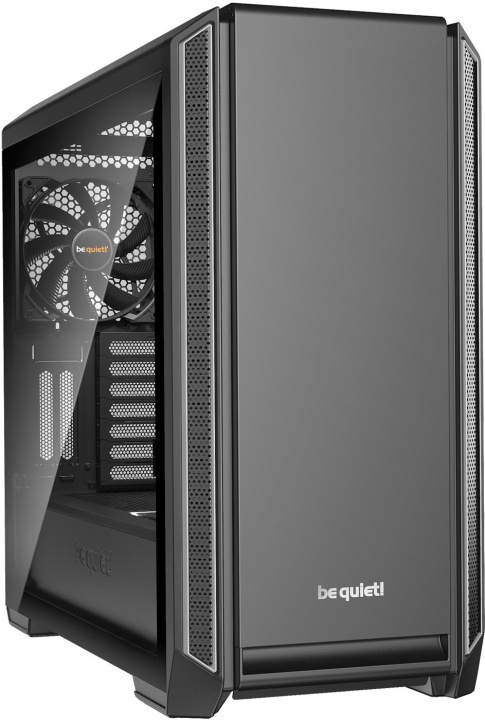 Be Quiet! Silent Base 601 ATX-chassi med fönster, svart/silver i gruppen DATORER & KRINGUTRUSTNING / Datorkomponenter / Datorchassi hos TP E-commerce Nordic AB (C71727)