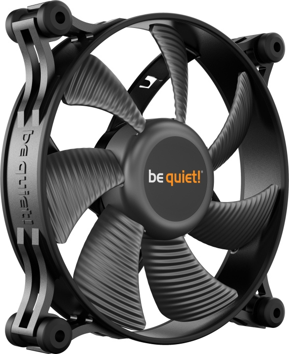 Be Quiet! Shadow Wings 2 PWM-fläkt, 120 mm, svart i gruppen DATORER & KRINGUTRUSTNING / Datorkomponenter / Kylning / Chassifläktar hos TP E-commerce Nordic AB (C71731)